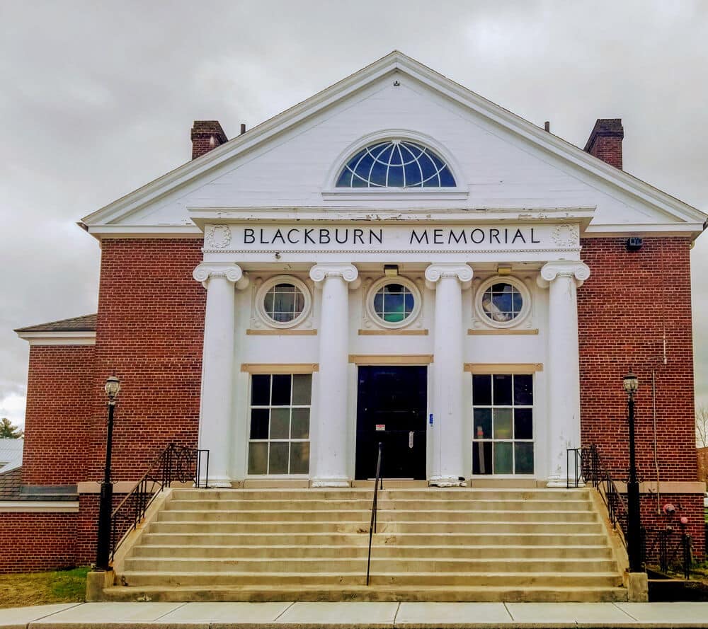 Blackburn Memorial is a significant landmark in Walpole, MA where Sinclaire Home Services performs HVAC and plumbing services for Walpole customers.