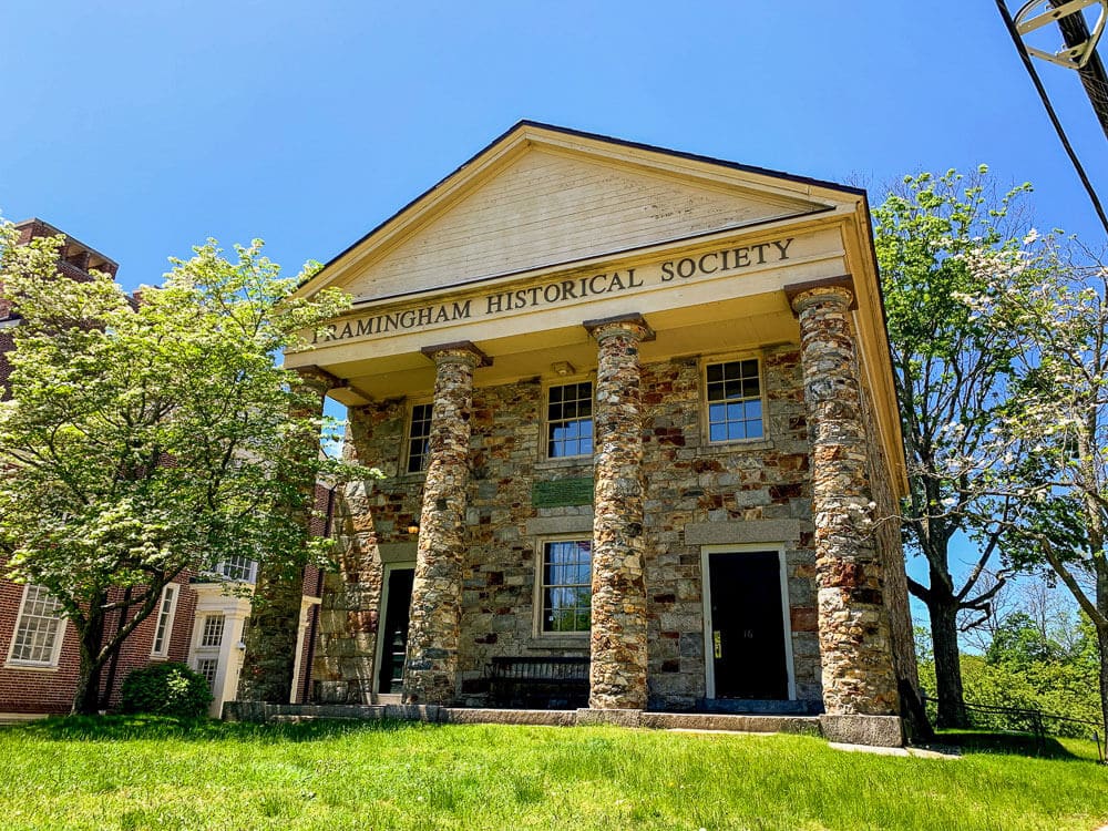 The building of the Framingham Historical Society is a well-known landmark in Framingham, MA, a city Sinclaire Home Services provides services in. 