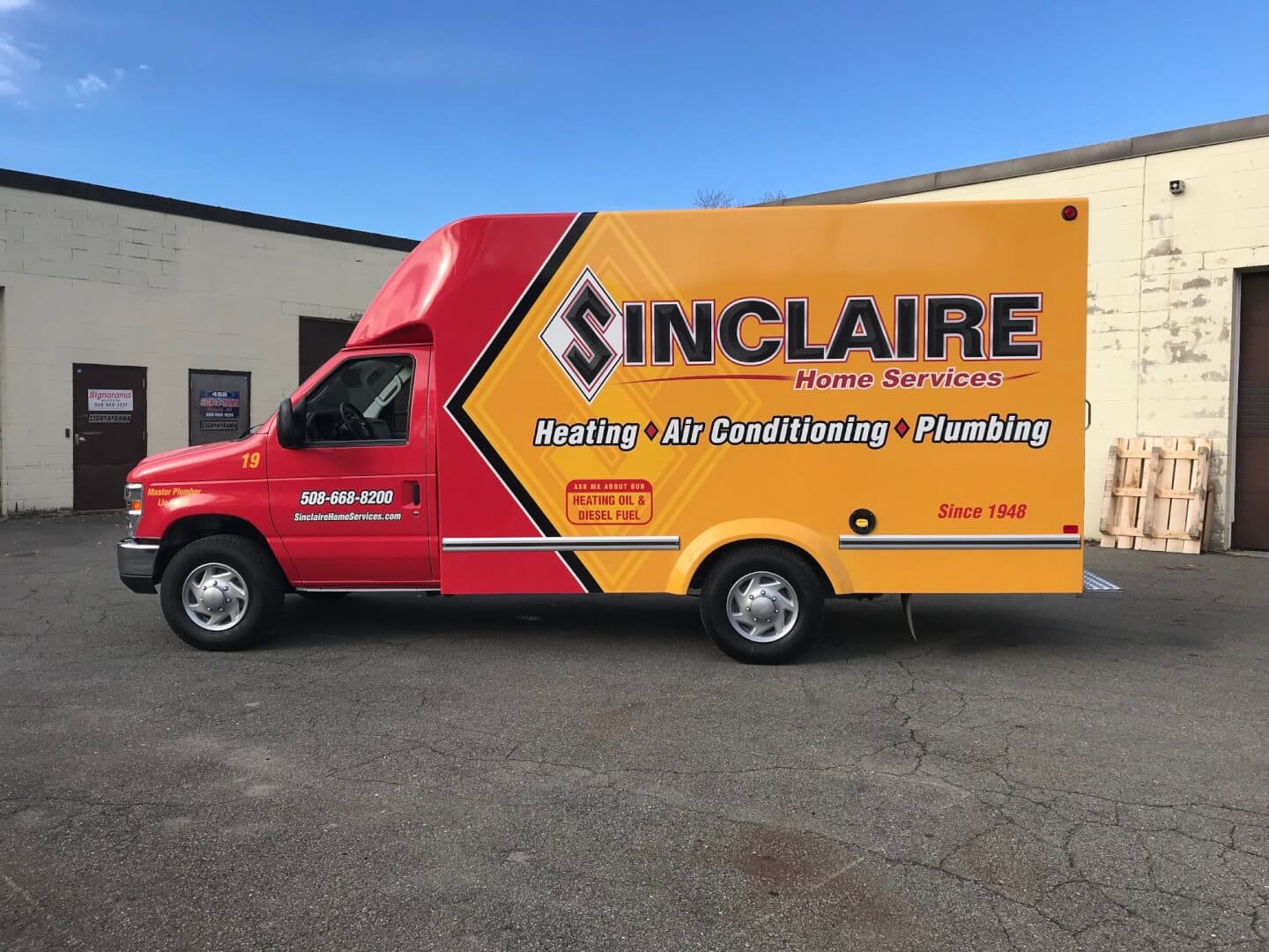 Sinclaire Service Van Image