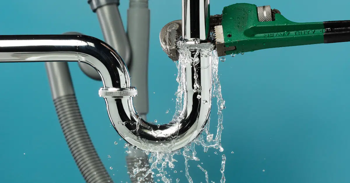 severe water leak and immediate actions to take