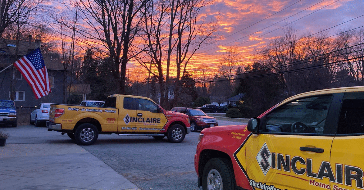 sinclaire home services trucks