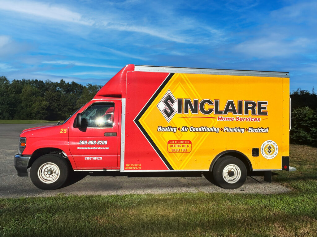 Sinclaire Home Services service vehicle